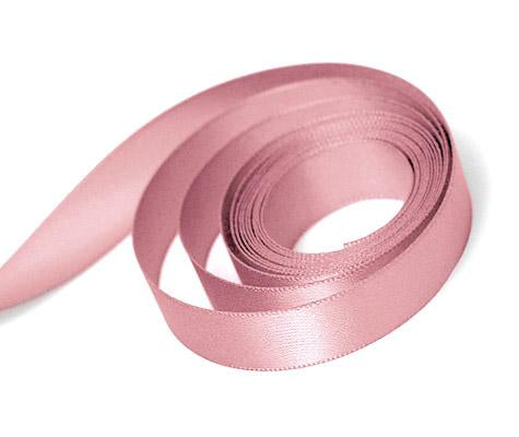 Dusty Rose Pink Satin Double Face Ribbon (5/8 Inch x 100 Yards), JAM Paper